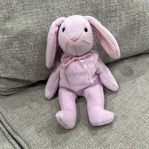 5/$15 TY Beanie Babies Collection Purple Floppity Bunny